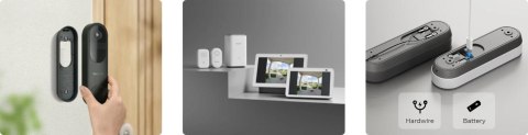 Inteligentny dzwonek Reolink D340B z baterią Wi-Fi 2K Inteligentny dzwonek Reolink D340B z baterią Wi-Fi 2K