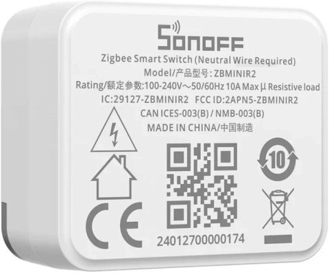 Inteligentny przełącznik ZigBee Sonoff ZBMINIR2 Inteligentny przełącznik ZigBee Sonoff ZBMINIR2