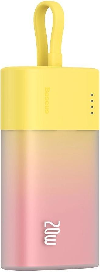 Powerbank Baseus Popsicle 5200mAh 20W z wbudowanym kablem Lightning Powerbank Baseus Popsicle 5200mAh 20W z wbudowanym kablem Lightning