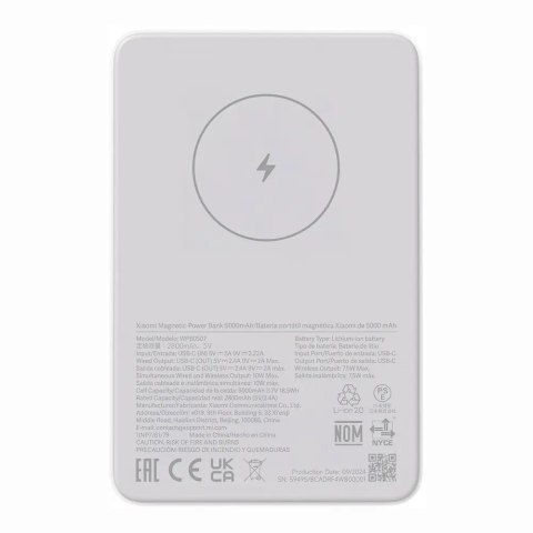 Powerbank Xiaomi Magnetic Power Bank 5000mAh Powerbank Xiaomi Magnetic Power Bank 5000mAh
