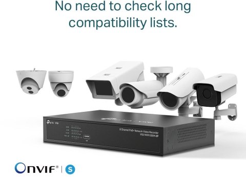 REJESTRATOR TP-LINK VIGI NVR1008H-8P REJESTRATOR TP-LINK VIGI NVR1008H-8P