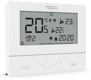 Przewodowy dwustanowy regulator pokojowy biały ST-292v3 Tech sterowniki