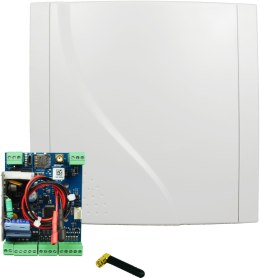 ROPAM Basic4G-PS-SET: Basic4G-PS/AT-GSM-MINI90/O-R3P/PS-3024/ zestaw, moduł LTE w obudowie  natynkowej z zasilaczem AC/DC i ante