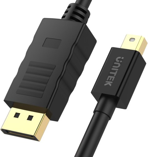 Unitek przewód miniDisplayport/Displayport M/M 3m Unitek przewód miniDisplayport/Displayport M/M 3m