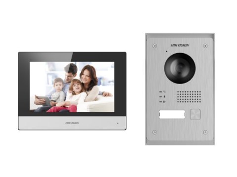 ZESTAW WIDEODOMOFONOWY HIKVISION DS-KIS703Y-P ZESTAW WIDEODOMOFONOWY HIKVISION DS-KIS703Y-P