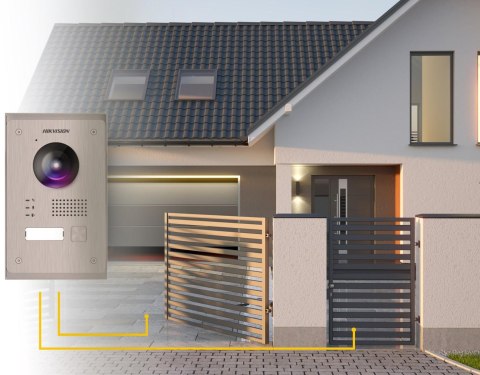 ZESTAW WIDEODOMOFONOWY HIKVISION DS-KIS703Y-P ZESTAW WIDEODOMOFONOWY HIKVISION DS-KIS703Y-P