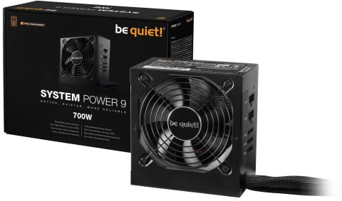 Zasilacz komputerowy be quiet! System Power 9 CM 700W 80 Plus Bronze Zasilacz komputerowy be quiet! System Power 9 CM 700W 80 Plus Bronze