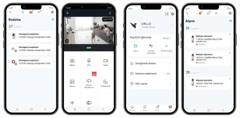 Kamera IP Orllo TW1 wewnętrzna 4K Tuya Wi-Fi Kamera IP Orllo TW1 wewnętrzna 4K Tuya Wi-Fi