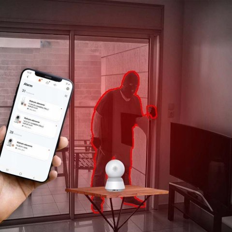 Kamera IP Orllo TW1 wewnętrzna 4K Tuya Wi-Fi Kamera IP Orllo TW1 wewnętrzna 4K Tuya Wi-Fi
