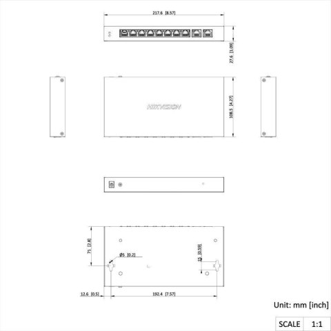 SWITCH HIKVISION DS-3E1506P-EI(O-STD) SWITCH HIKVISION DS-3E1506P-EI(O-STD)