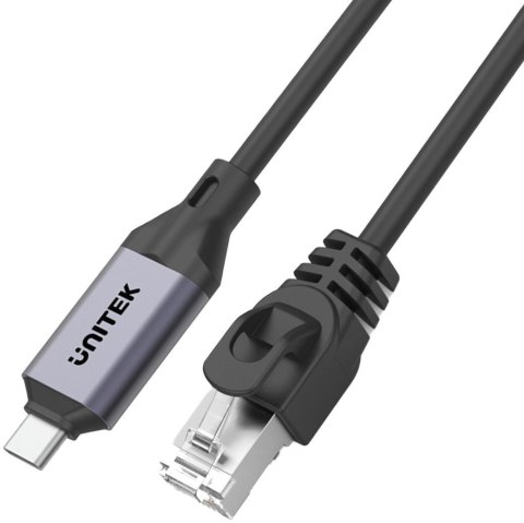 Unitek Kabel Ethernet USB C RJ-45 LAN, przewód sieciowy, 5m Unitek Kabel Ethernet USB C RJ-45 LAN, przewód sieciowy, 5m
