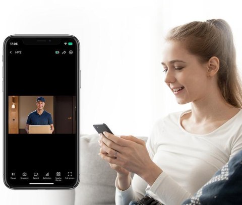 Bezprzewodowy wizjer do drzwi Ezviz HP2 Bezprzewodowy wizjer do drzwi Ezviz HP2