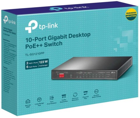 SWITCH TP-LINK TL-SG1210PP SWITCH TP-LINK TL-SG1210PP