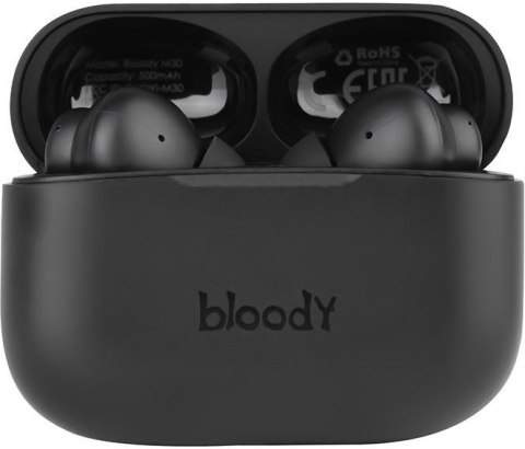 Słuchawki A4tech Bloody TWS M30 czarny Słuchawki A4tech Bloody TWS M30 czarny