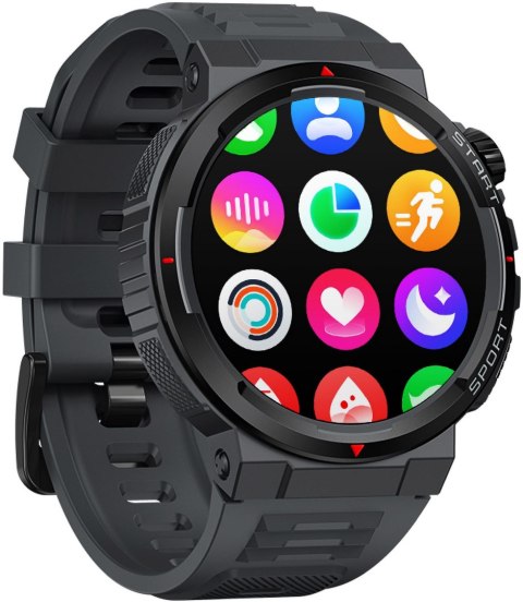Smartwatch Zeblaze Ares 3 Plus czarny Smartwatch Zeblaze Ares 3 Plus czarny