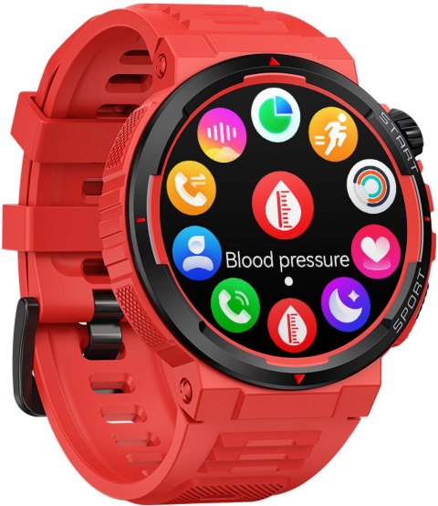 Smartwatch Zeblaze Ares 3 Plus czerwony Smartwatch Zeblaze Ares 3 Plus czerwony