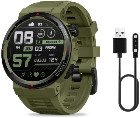 Smartwatch Zeblaze Ares 3 Plus zielony Smartwatch Zeblaze Ares 3 Plus zielony