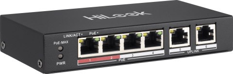 Switch PoE Hilook by Hikvision SW-06-POE 6-PORTOWY Switch PoE Hilook by Hikvision SW-06-POE 6-PORTOWY