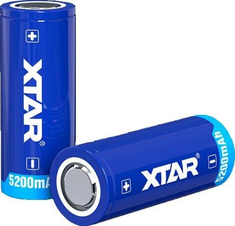 Akumulator 26650 Li-Ion 3,7V Xtar 5200mAh Bluetooth BT (1 szt.) z zabezpieczeniem Akumulator 26650 Li-Ion 3,7V Xtar 5200mAh Bluetooth BT (1 szt.) z zabezpieczeniem