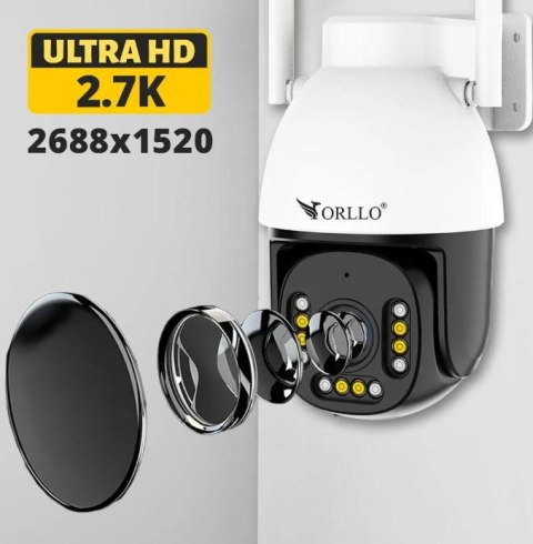 Kamera IP Orllo Z9 ULTRA z panelem solarnym SM6030 PRO Kamera IP Orllo Z9 ULTRA z panelem solarnym SM6030 PRO