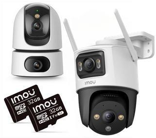 Zestaw 2 kamer IP IMOU Ranger Dual 10MP (5MP + 5MP) i Cruiser Dual 10MP (5MP + 5MP) Zestaw 2 kamer IP IMOU Ranger Dual 10MP (5MP + 5MP) i Cruiser Dual 10MP (5MP + 5MP)