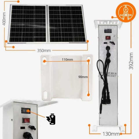 Kamera Zewnętrzna Obrotowa GSM na Kartę SIM Orllo Z7 PRO + Panel fotowoltaiczny SM6030 Pro Kamera Zewnętrzna Obrotowa GSM na Kartę SIM Orllo Z7 PRO + Panel fotowoltaiczny SM6030 Pro