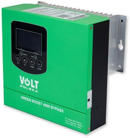 Przetwornica solarna VOLT POLSKA GREEN BOOST 4000 BYPASS (160-350VDC) Przetwornica solarna VOLT POLSKA GREEN BOOST 4000 BYPASS (160-350VDC)