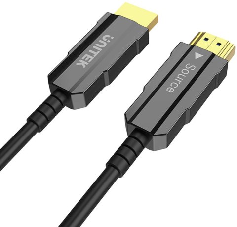Unitek C11072BK-30M Kabel optyczny HDMI 2.0 AOC 4K 60Hz 30 m Unitek C11072BK-30M Kabel optyczny HDMI 2.0 AOC 4K 60Hz 30 m