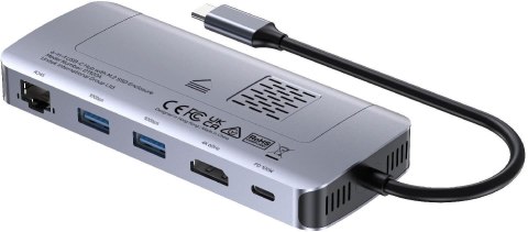 Unitek D1120A01 Aktywny Hub USB-C 10 Gbps, Obudowa na dysk M.2, HDMI Unitek D1120A01 Aktywny Hub USB-C 10 Gbps, Obudowa na dysk M.2, HDMI