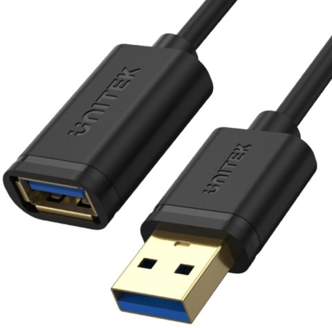 Unitek Y-C458GBK przewód przedłużacz USB 3.0 AM-AF 1,5M Unitek Y-C458GBK przewód przedłużacz USB 3.0 AM-AF 1,5M