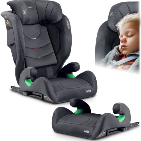 Fotelik samochodowy Nukido Louis Soft szary15-36 kg ISOFIX Fotelik samochodowy Nukido Louis Soft szary15-36 kg ISOFIX