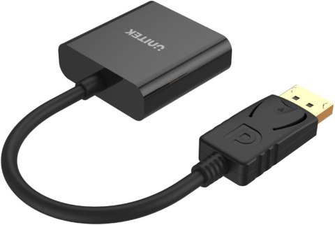 Adapter Unitek Y-5118E DisplayPort na VGA FullHD Adapter Unitek Y-5118E DisplayPort na VGA FullHD