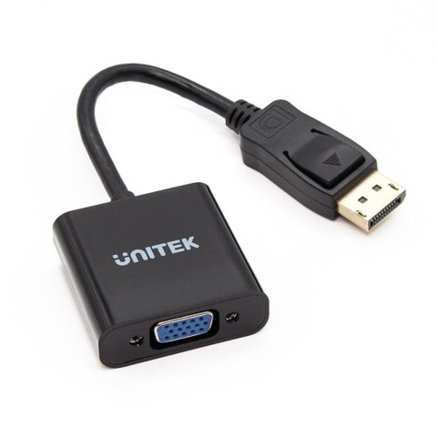 Adapter Unitek Y-5118E DisplayPort na VGA FullHD Adapter Unitek Y-5118E DisplayPort na VGA FullHD
