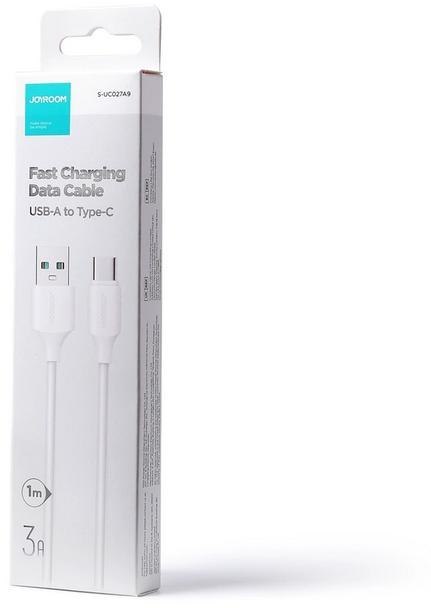 Kabel USB-A / USB-C Joyroom S-UC027A9 100m 3A biały Kabel USB-A / USB-C Joyroom S-UC027A9 100m 3A biały