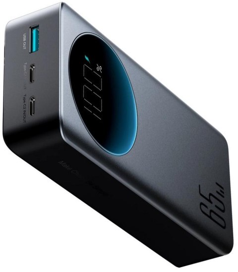 Powerbank Joyroom Digital Display JR-PBF05 30000mAh 65W PD 3.0 QC 3.0 1x USB-A 2x USB-C z kablem Powerbank Joyroom Digital Display JR-PBF05 30000mAh 65W PD 3.0 QC 3.0 1x USB-A 2x USB-C z kablem
