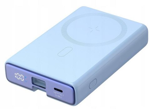 Powerbank Joyroom JR-PBM01 10000mAh 20W 1x USB-C 2x Lightning niebieski + kabel Powerbank Joyroom JR-PBM01 10000mAh 20W 1x USB-C 2x Lightning niebieski + kabel
