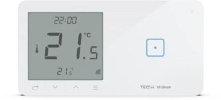 Przewodowy włącznik światła poj. z regulatorem pokojowym biały WSR-01ML Tech Sterowniki
