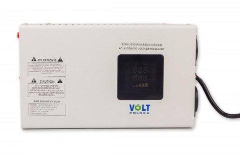Stabilizator napięcia Volt Polska AVR 2000VA Slim Stabilizator napięcia Volt Polska AVR 2000VA Slim