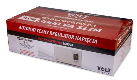 Stabilizator napięcia Volt Polska AVR 3000VA Slim Stabilizator napięcia Volt Polska AVR 3000VA Slim