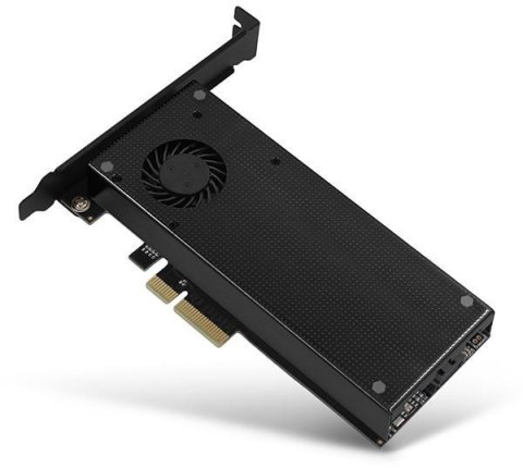Adapter Axagon PCEM2-DC PCI-E x4 na M.2 NVMe z chłodzeniem Adapter Axagon PCEM2-DC PCI-E x4 na M.2 NVMe z chłodzeniem