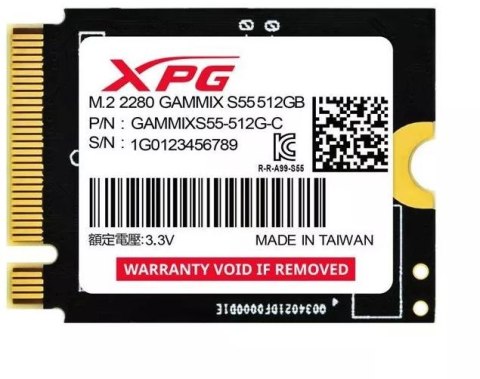 Dysk SSD Adata XPG GAMMIX S55 512GB M2230 Dysk SSD Adata XPG GAMMIX S55 512GB M2230
