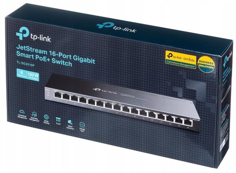 SWITCH TP-LINK TL-SG2016P (8xPoE+) SWITCH TP-LINK TL-SG2016P (8xPoE+)