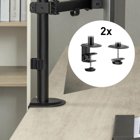 Uchwyt biurkowy przegubowy na 1 monitor Spacetronik SPA-112 Uchwyt biurkowy przegubowy na 1 monitor Spacetronik SPA-112