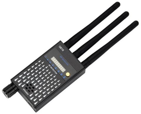 Wykrywacza podsłuchów kamer lokalizatorów Mking Mk618 3 antenowy Wykrywacza podsłuchów kamer lokalizatorów Mking Mk618 3 antenowy