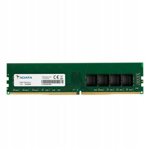 Adata Pamięć Premier DDR4 3200 DIMM 8GB CL22 ST Adata Pamięć Premier DDR4 3200 DIMM 8GB CL22 ST