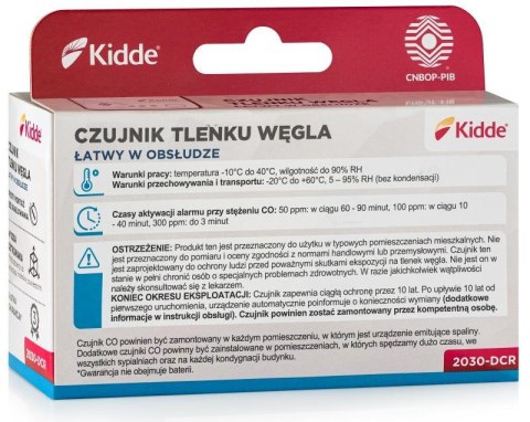 Czujnik czadu KIDDE 2030-DCR Czujnik czadu KIDDE 2030-DCR
