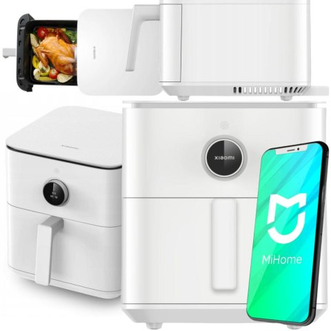 Frytkownica beztłuszczowa Xiaomi Smart Air Fryer 6.5L biały Frytkownica beztłuszczowa Xiaomi Smart Air Fryer 6.5L biały