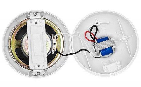 Głośnik kulowy HQM-SK313 3W 100V gwint E27 Biały Głośnik kulowy HQM-SK313 3W 100V gwint E27 Biały