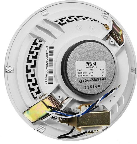 Głośnik sufitowy HQM-SO10 5W Głośnik sufitowy HQM-SO10 5W