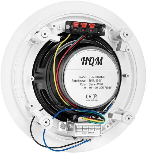 Głośnik sufitowy HQM-SO2026 20W 100V Biały Głośnik sufitowy HQM-SO2026 20W 100V Biały